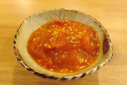 クラゲの和え物